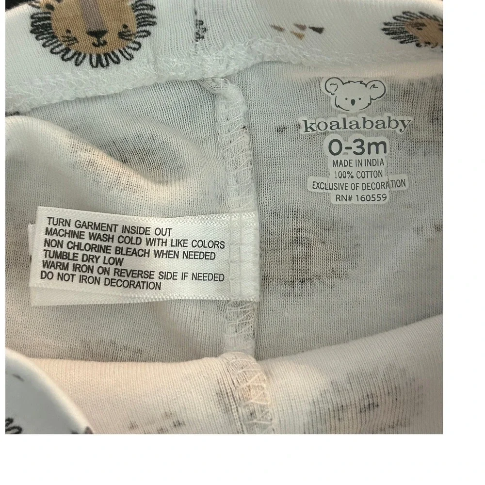 Koala Baby Mommy's Mane Man Lion Bodysuit and Footed Pants Set 0-3M 1345